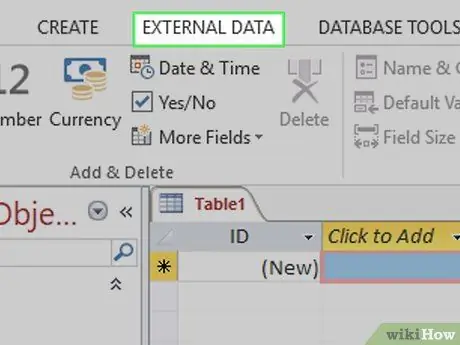 Lumikha ng isang Database mula sa isang Excel Spreadsheet Hakbang 4