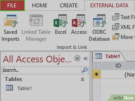 Crear una base de datos a partir de una hoja de cálculo de Excel Paso 6