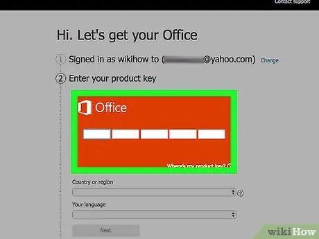 Stiahnite si Microsoft Office, krok 10