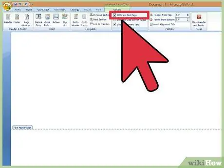 Insert Page Numbers in Word Step 7