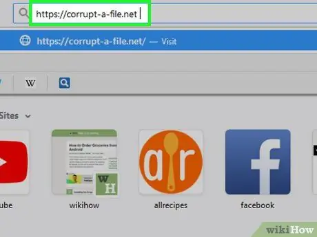 Korrupte en Word -fil Trinn 1