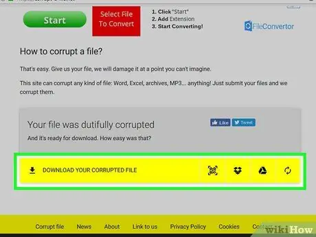 Corrupt a Word File Step 5