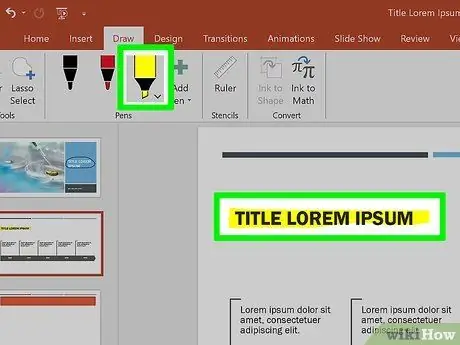 Addım 5 PowerPoint istifadə edərək rəsm çəkin