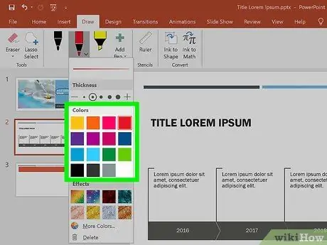 Рисуване с помощта на PowerPoint Стъпка 7