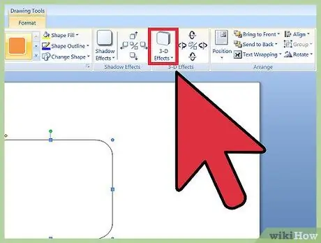 Izveidojiet 3D objektu programmā Microsoft Word 7. darbība