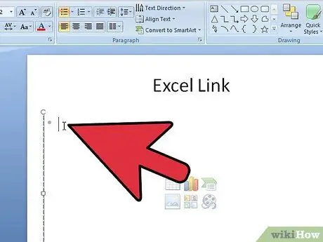 Conectați Excel la PowerPoint Pasul 3