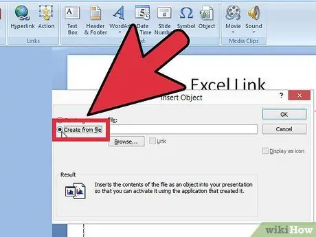 Excel -dən PowerPoint -ə keçid 5 -ci addım