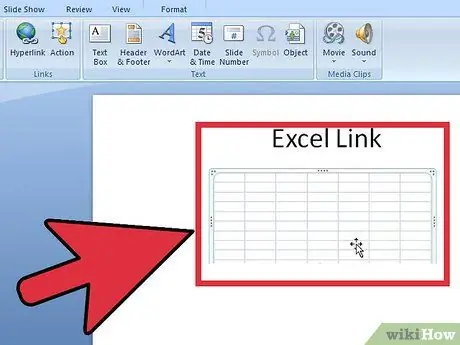 Միացրեք Excel- ը PowerPoint- ին Քայլ 8