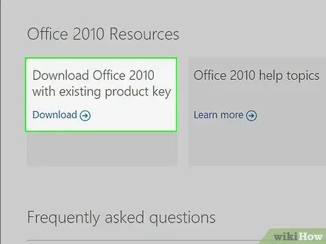 Download Microsoft Office 2010 Step 1