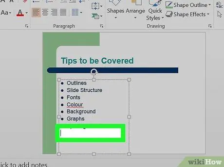 Ntxiv ib lub ntsiab lus Bullet Point hauv PowerPoint Kauj Ruam 3