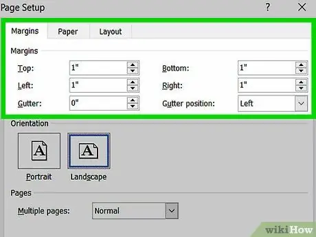 ساخت بروشور در Microsoft Word مرحله 12