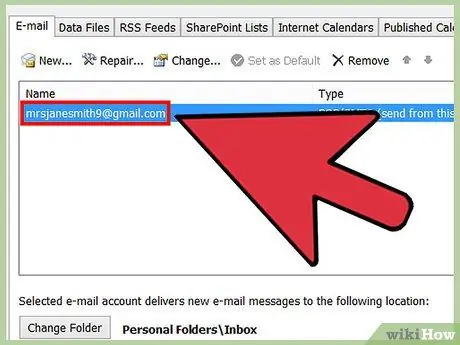 Microsoft Outlook parolini o'zgartirish 3 -qadam