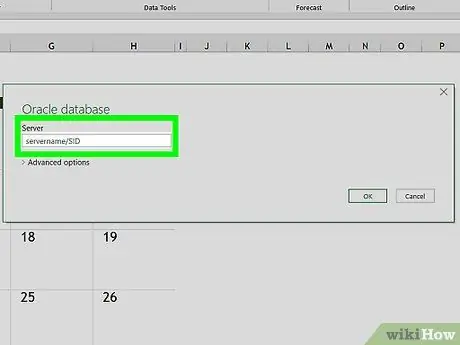 Подключение Excel к базе данных Oracle Шаг 6