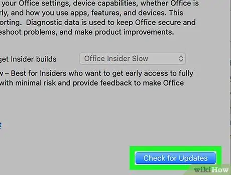 Update Microsoft Word op pc of Mac Stap 14