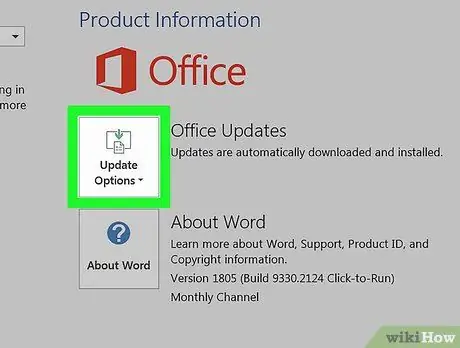 Aktualizace aplikace Microsoft Word na PC nebo Mac Krok 7