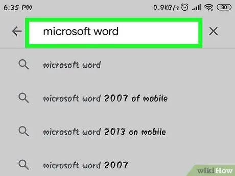 ჩამოტვირთეთ Microsoft Word ნაბიჯი 21