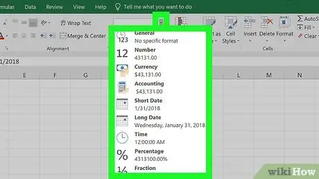 استخدم Excel الخطوة 13