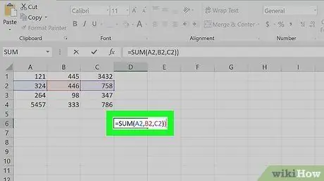 استخدم Excel الخطوة 15