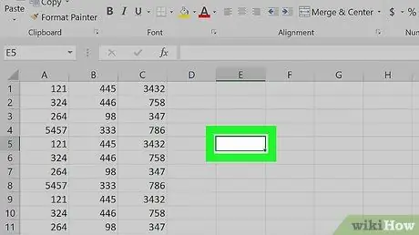 استخدم Excel الخطوة 17