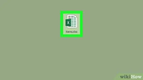 استخدم Excel الخطوة 2