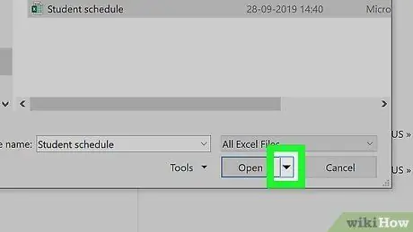 Bozuk bir Excel Faylını bərpa edin Adım 6