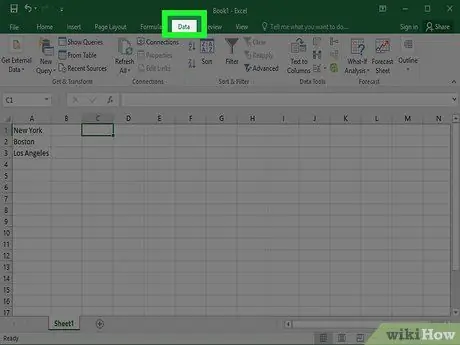 Crie uma lista suspensa no Excel, etapa 4