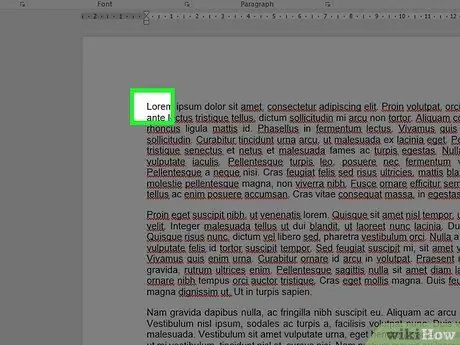 'Χρησιμοποιήστε τις δυνατότητες "Εύρεση" και "Εύρεση και αντικατάσταση" στα έγγραφα του Microsoft Word Βήμα 2