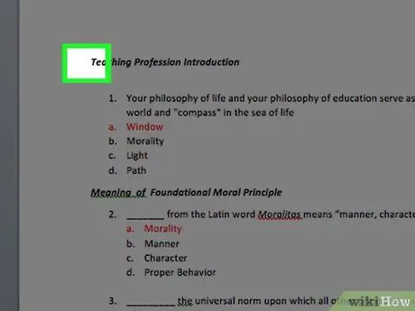 'Utilitzeu les funcions "Cerca" i "Cerca i substitució" als documents de Microsoft Word Pas 12