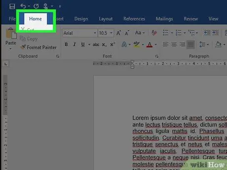 'Gunakan Ciri "Cari" dan "Cari dan Ganti" dalam Dokumen Microsoft Word Langkah 3