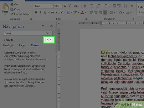 'ใช้คุณสมบัติ "ค้นหา" และ "ค้นหาและแทนที่" ในเอกสาร Microsoft Word ขั้นตอนที่ 6