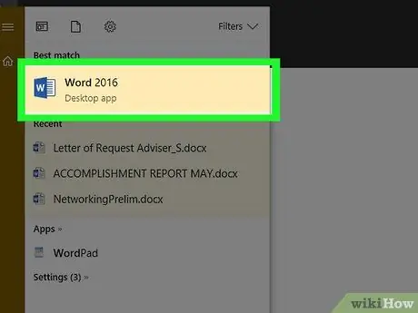 'Utilitzeu les funcions "Cerca" i "Cerca i substitució" als documents de Microsoft Word Pas 1