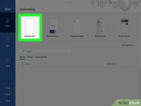 Microsoft Word көмегімен плакат жасаңыз 2 -қадам