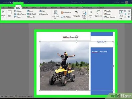 Направете плакат с помощта на Microsoft Word Стъпка 9