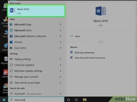 Etapa 16 para recuperar documentos do Word