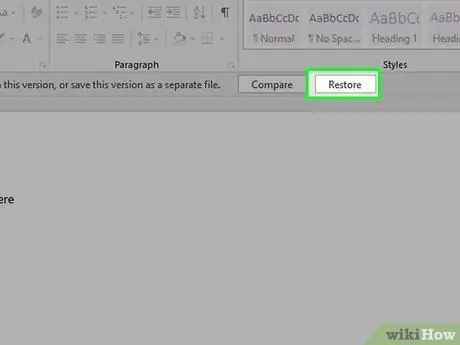 Återställ Word -dokument Steg 43