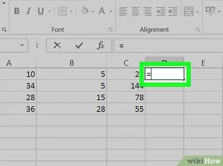 Subtrahieren in Excel Schritt 5