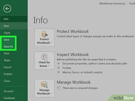 Erstellen Sie eine Inventarliste in Excel Schritt 19