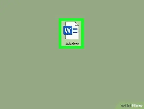 MS Word hujjatiga raqamli imzo qo'shing 1 -qadam