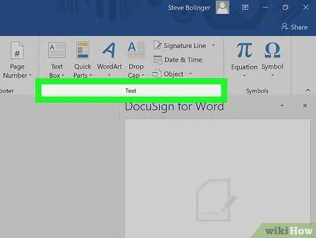 Skaitmeninio parašo pridėjimas „MS Word“dokumente 21 veiksmas