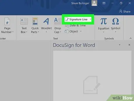 Dodajte digitalni potpis u dokument MS MS Word 22. korak