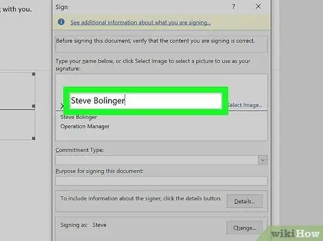 Ajouter une signature numérique dans un document MS Word Étape 26