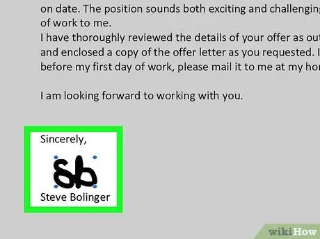 Tilføj en digital signatur i et MS Word -dokument Trin 44
