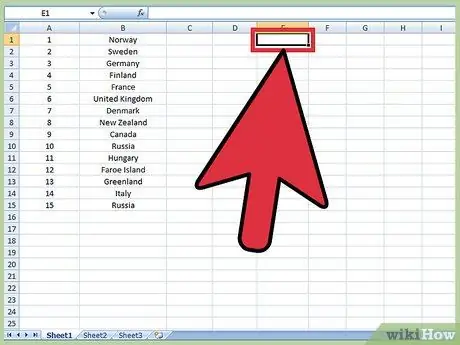 Verwenden Sie die Lookup-Funktion in Excel Schritt 2