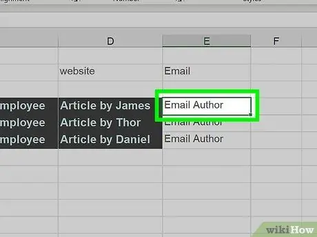 Add Links in Excel Step 13