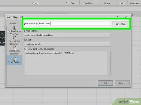 Add Links in Excel Step 18