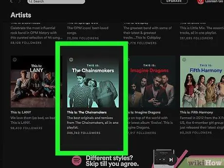 Użyj Spotify Krok 17