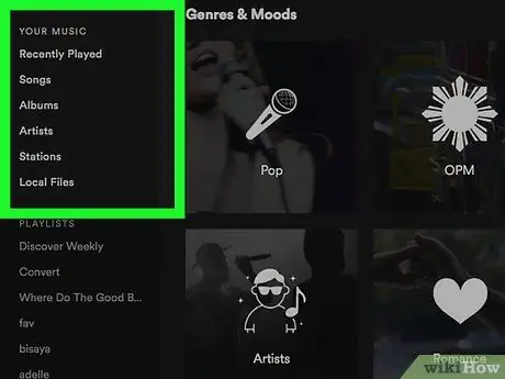 Użyj Spotify Krok 9