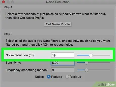 Uklonite nepotreban zvuk Audacity Korak 14