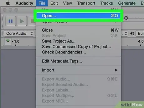 Remove Unnecessary Audio with Audacity Step 3