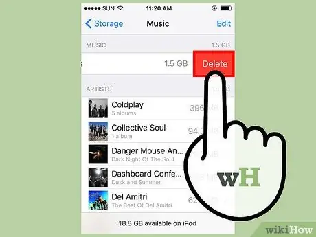 Изтриване на песни от iTunes Стъпка 12